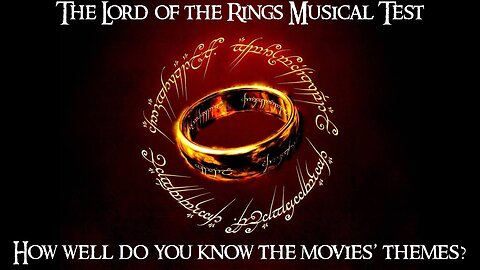 The Lord of the Rings Musical Test