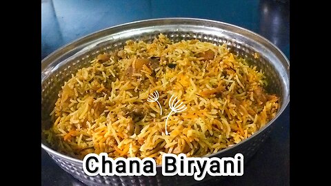 Chana Biryani 👩‍🍳