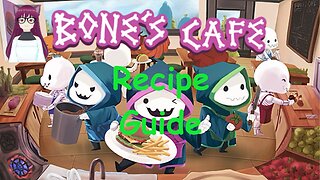 Bone's Cafe Recipes 37-45