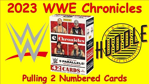 WOW!! 2 Numbered Cards Pulled From 2023 WWE Chronicles Blaster. These Boxes Are Great