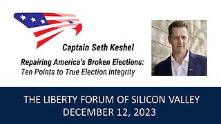 Seth Keshel/Mark Finchem ~ The Liberty Forum ~ 12-12-2023