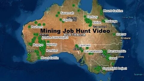 Mining Job Hunt Video 29/10/23