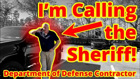 I'm Calling the Sheriff. Department of Defence Contractor CEO Triggered.