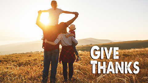 Give Thanks (Worship Lyric Video)