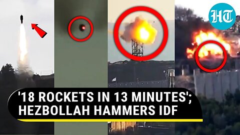 Hezbollah Attacks Israeli Post Near Navy Base In Rosh Hanikra; '18 Rockets Fired In 13 Minutes...'