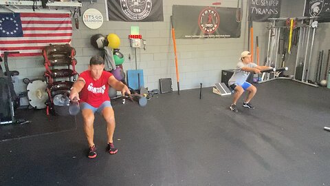 Flow Friday: (2 Clubbell Swing Squats)