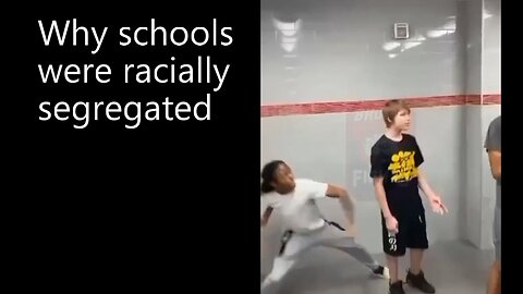 Why schools were racially segegated