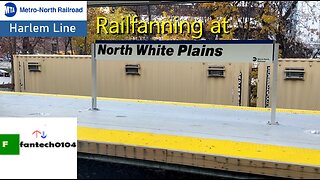 Railfanning at North White Plains (R2): Featuring the Laser Train