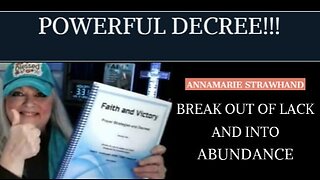 Powerful Decree: Break Out of Lack and Into Abundance - Financial Breakthrough Prayers