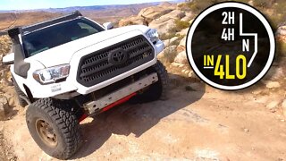 Toyotas In4LO S2E4: San Diego Toyota Off-Road Group At Valley of The Moon Trail In So. California