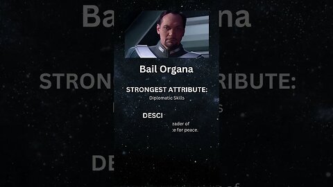 Star Wars Character Spotlight: Bail Organa #shorts