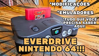 🎮 Guia Completo do EverDrive no Nintendo 64 | Configurações, Emuladores e Dicas 🎮