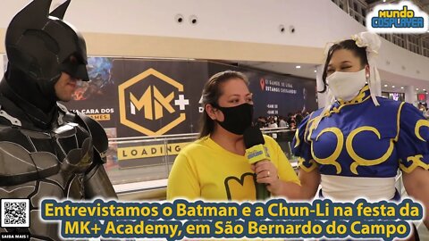 Entrevistamos dois cosplayers na Festa da MK+ Academy, em São Bernardo/SP. Confira!