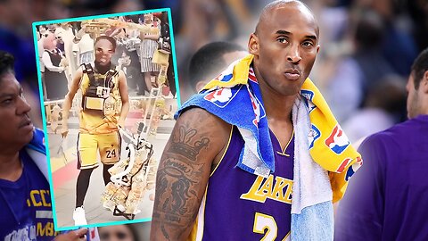 Man Dresses as Dead Kobe Bryant - Public is Appalled