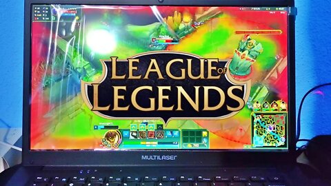 Notebook Multilaser Legacy Book PC310 - League of Legends