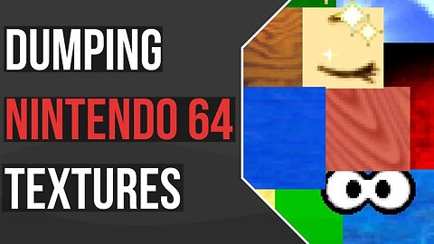 Dumping Nintendo 64 Textures With Project64 and GlideN64 Plugin. (Project64 v2.3.2)