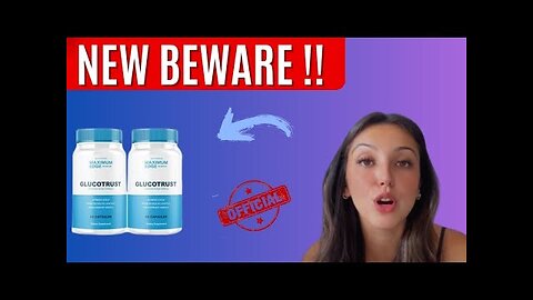 GLUCOTRUST - GlucoTrust Reviews -⚠️((NEW BEWARE!))⚠️- GlucoTrust Blood Sugar Supplement Review 2023