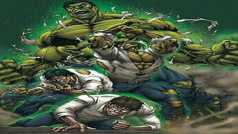 Hulk enfrenta os vingadores-Gibi vídeo ( comic book vídeo)