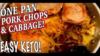 HOW TO MAKE EASY PORK CHOPS WITH CABBAGE IN ONE PAN | Kitchen Bravo