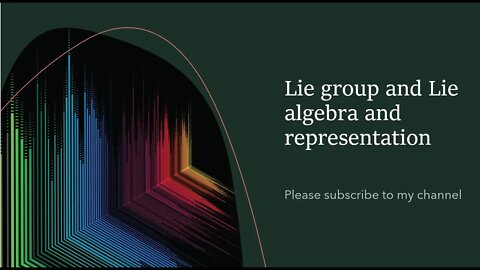 lie group lie algebra and its representation: matrix exponential