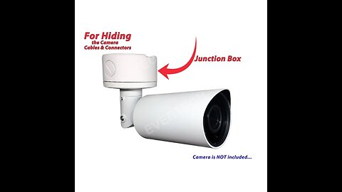 Kenuco White 4.75" Camera Base Junction Outlet Box for Adjustable Lens Eyeball Turret Dome CCTV...