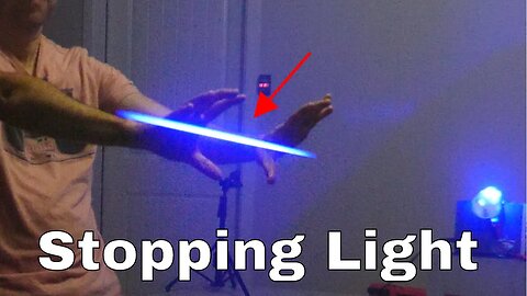 Slowing Down Light to Make a Real Star Wars Laser Gun