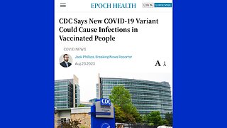 CDC Says New Covid-19 Variant Could Cause Infections in Vaccinated People