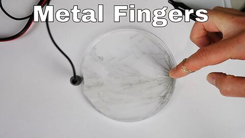Weird Experiment Makes Metal Grow Out of My Finger