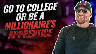 Should He Use His Scholarship To Go To College, Or Be a Millionaire's Apprentice