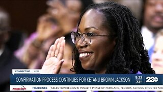Confirmation process continues for Ketanji Brown-Jackson