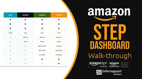 Amazon STEP dashboard walkthrough