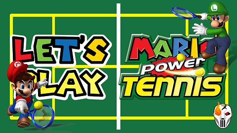 Mario Power Tennis! #nintendo