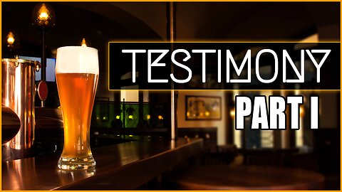 TESTIMONY Part I - Alcohol Free - A Gift from GOD