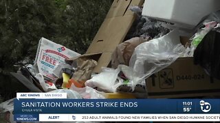 Trash strike ends, workers to reporter to supervisors tomorrow