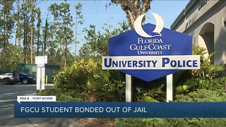 FGCU student accused of tweeting mass school shooting threat released on bond