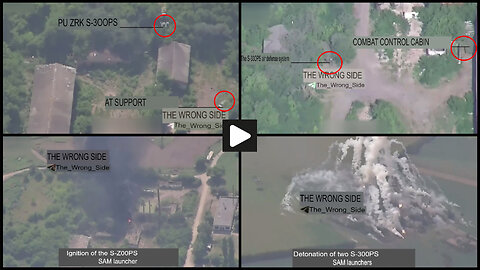 Myrhorod area: Russian Iskander missile burns Ukrainian S-300 Air defence system