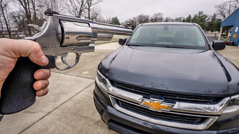 500 Magnum vs Car Windshield, Does It Affect The Bullet ???