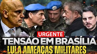 ALERTA‼️ Lula ameaça militares e manda recado, Xandão em apuros