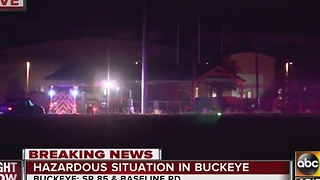 Hazmat situation in the Buckeye area