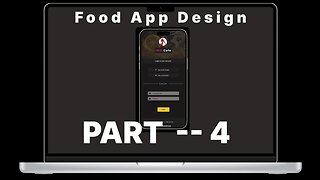 Food App Design in Figma | Delivery Mobile App UI/UX Design | Figma Tutorial --- PART 4