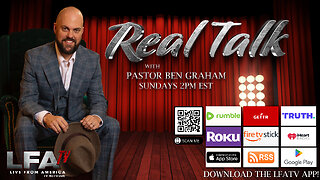 Guest Sarah Westall | Real Talk with Pastor Ben Graham 3.10.24 2pm