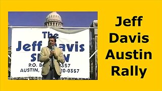 Jeff Davis sponsors public speaking rally in Austin