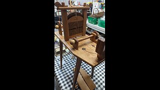 18th century reproduction Two Treadle Tape Loom #10