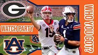 Georgia Bulldogs vs Auburn Tigers Live Watch Party: 2023 College Football