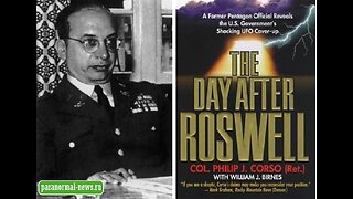 (July 23rd 1997) Art Bell's interview with Colonel Philip Corso (Roswell UFO crash)