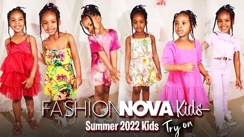 Cutest Toddler Girl FashionNova Haul Summer 2022| Fashion Nova & Child Appropriate?! Let's SEE!!