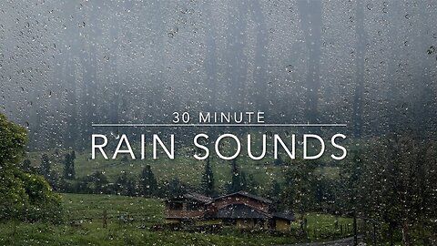 The Deepest Healing Sleep In Only 3 Minutes With Heavy Rain & Thunderstorm Sounds On A Tin Roof