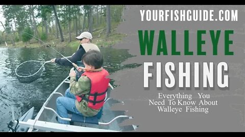 How To Fish For Walleye ~ WATCH BEFORE FISHING FOR WALLEYE