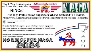 NO RINOs FOR MAGA 2024