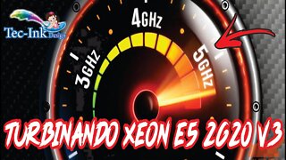 Como Fazer Desbloqueio Turbo Boost Na Huananzhi X99-8M-F Gaming/Xeon e5 2620 v3 -De 2.4 Para 3.2 GHZ